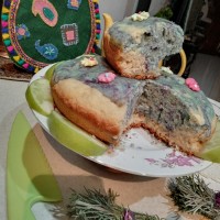 کیک اسفناج و گردو