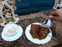 کدو با شیره انگور