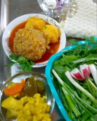 . کوفته محلی.