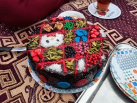 کیک تولد عجله ای