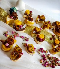 کیک حلوا شیر