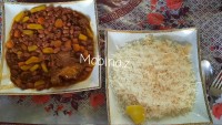 خورش لوبیا بکوب لایکو قشنگم♡