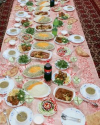 شام خونه دخترخاله