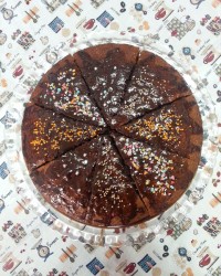 کیک کافی شاپی موکا