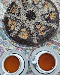 زبرا کیک به همراه عشق جان