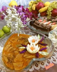 سیرابی شیردان (میز عصرانه)