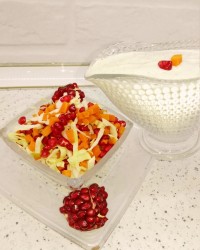 سالاد انار پاییزی.