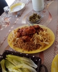 پلو دال عدس خلیجی??❤️