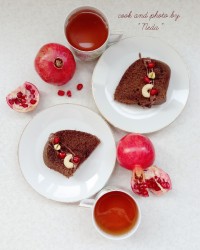 کیک پنبه ایی نسکافه ایی