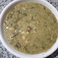 آش محلی بندر عباس جاتون سبز