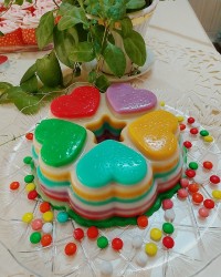 دسر رنگین کمان