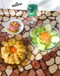 پلوی سبزیجات قرار با مصی گلی