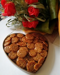 سوهان عسلی کنجدی