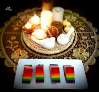 ژله ی رنگین کمانی