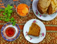 کیک شیره خرما
