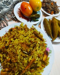 پلو شوشتری خوشمزه