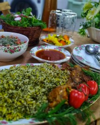 شوید پلو ماهیچه