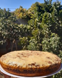 کیک ساده صبحانه