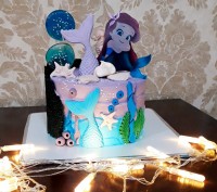 کیک پری دریایی