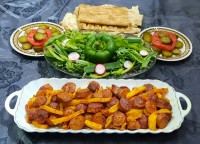 خوراک سوسیس بندری