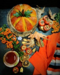 نان_کدو_حلوایی?? ایده_هالووین hajehsan??