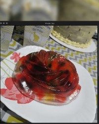 ژله خرده شیشه شفاف