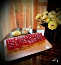 چیز کیک انار