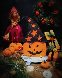 کیک_کدو_حلوایی? هالووین??? hajehsan??