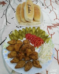 ناگت مرغ خانگی