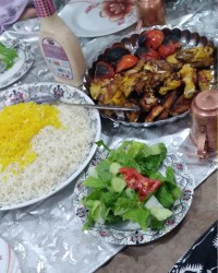 اینم از شام دیشبمون ???