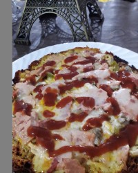 پیتزا با خمیر سیب زمینی