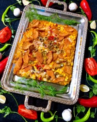 پیتزا ماکارونی