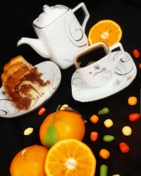 کیک دورنگ بدون فر و همزن