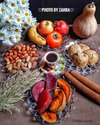 کوکی گردویی کشمشی پاییزانه_عصرانه