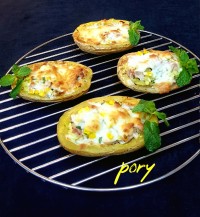 سیب زمینی شکم پر