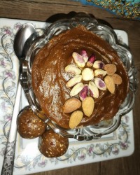 کاچی شیره وتوپک خرمایی