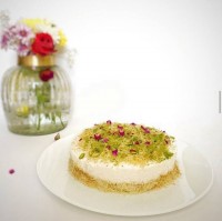 چیز کیک کنافه