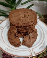 پنکیک شکلاتی بدون تخم مرغ