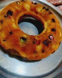 کیک مغز دار دورنگ♥