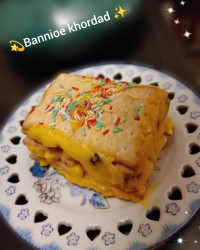 دسر با بیسکوییت پتی بور ✨