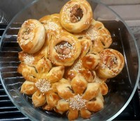 کلوچه خرمایی گردویی