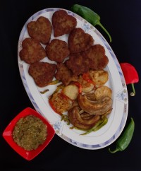 کتلت گوشت چرخ کرده