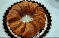 کیک ارده و شیره