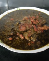 قورمه سبزی خوشمزه