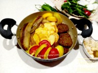 خوراک گوجه بادمجون