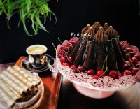 کیک خیس قهوه