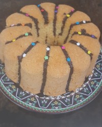 کیک عصرانه یک پاییز زیبا