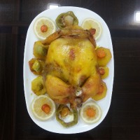 مرغ گلانتین (مرغ بدون استخوان)