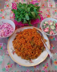 استانبولی لوبیا سبز جاتون سبز