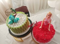 کیکای تولدی که جاریم درست کرده